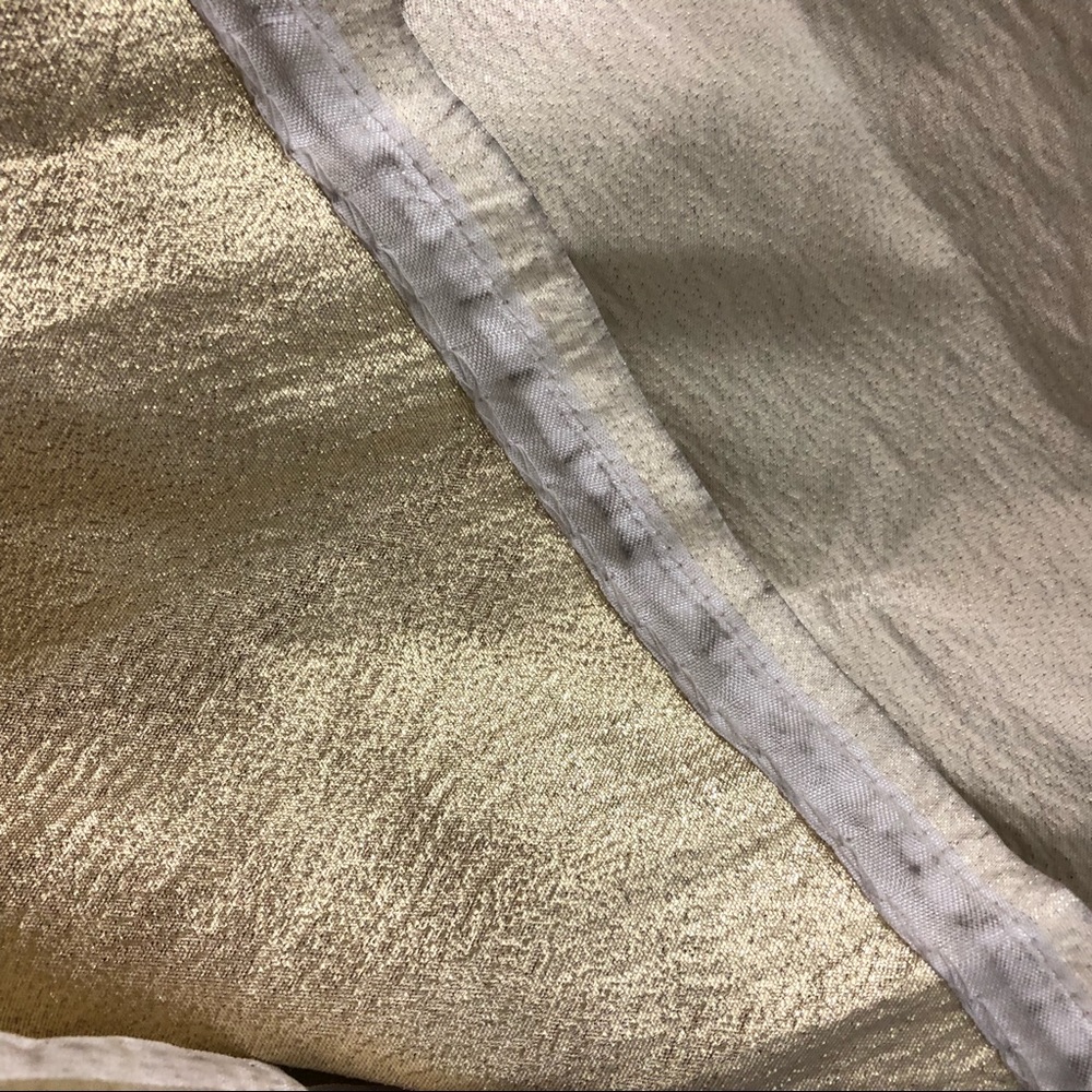 Gunne Sax Jessica McClintock Light Gold Sparkle Princess Renaissance Maxi Dress - Picture 13 of 17